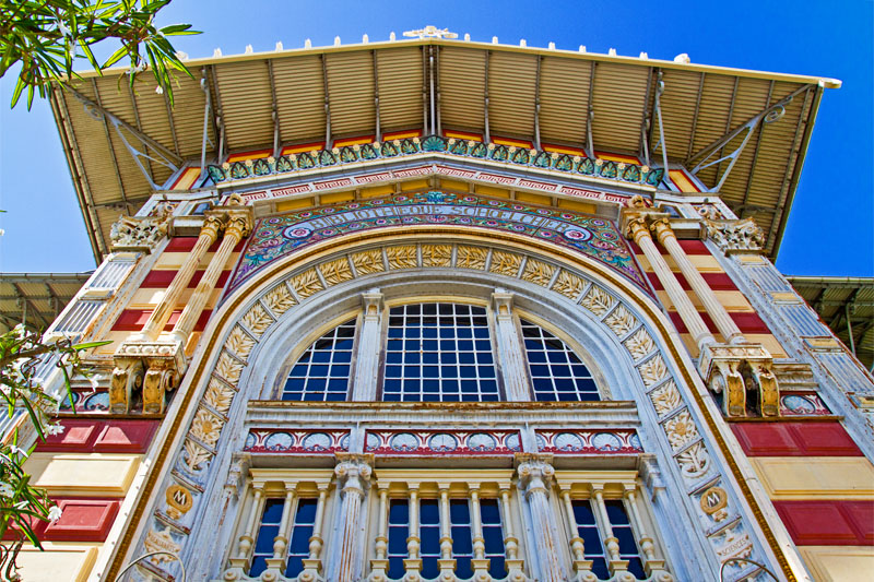 Front Façade Of The Schoelcher Library 