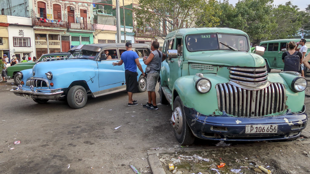 Old Public transport cars